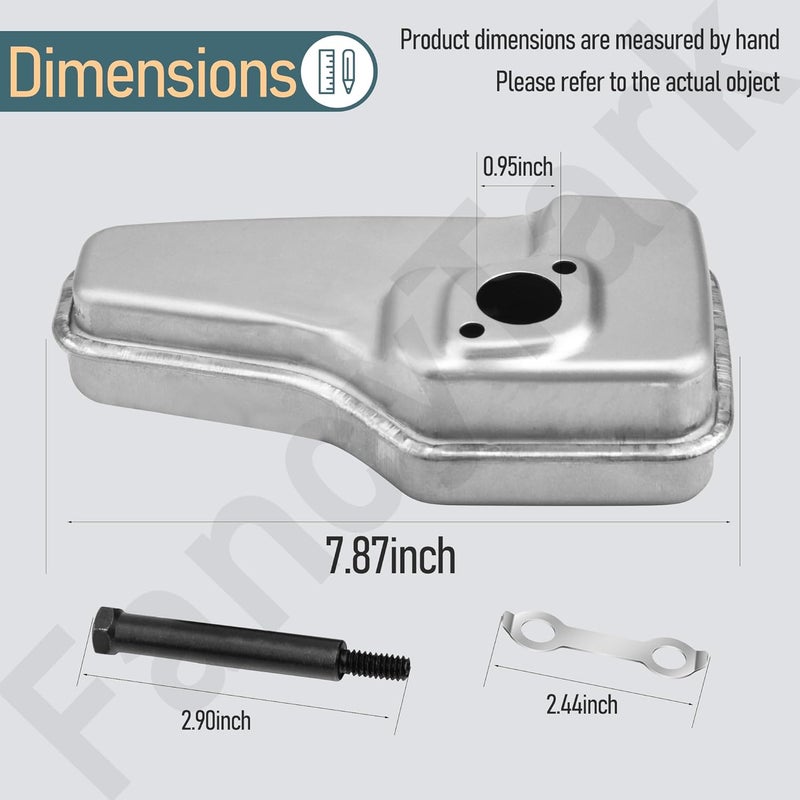FancyTark 790828 Lawn Mower Muffler Compatible with BS Engines - Image 2